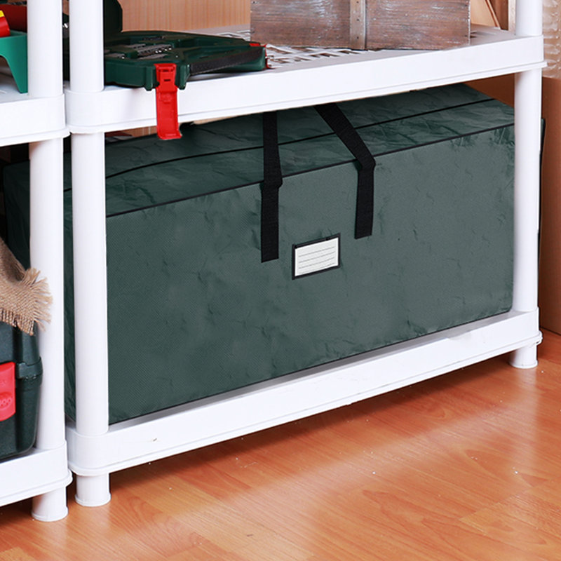 Sunny Heavy Duty Large Artificial Christmas Tree Storage Bag For Clean Up Holiday Green Up To 9ft